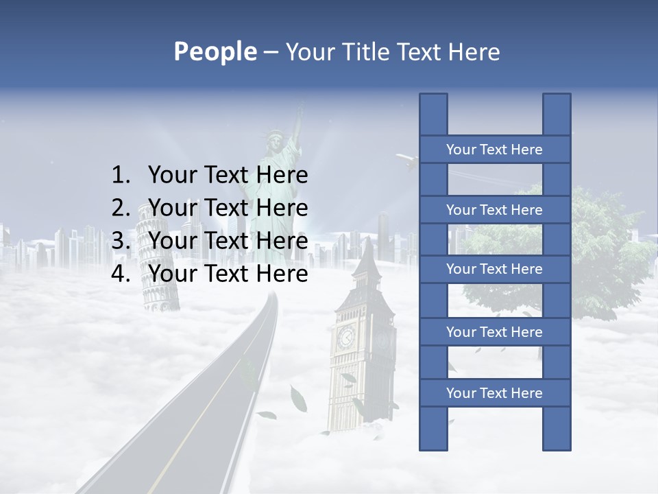 Old Famous Tourism PowerPoint Template