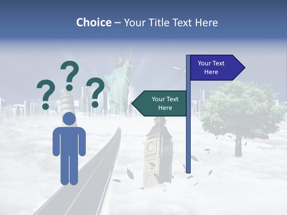 Old Famous Tourism PowerPoint Template