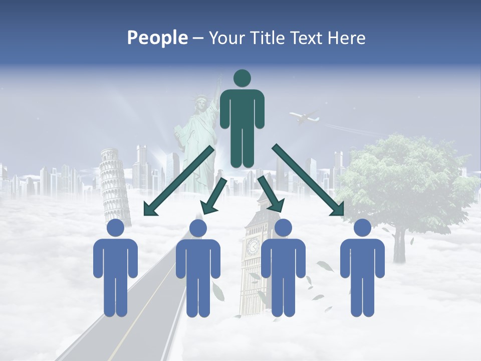 Old Famous Tourism PowerPoint Template