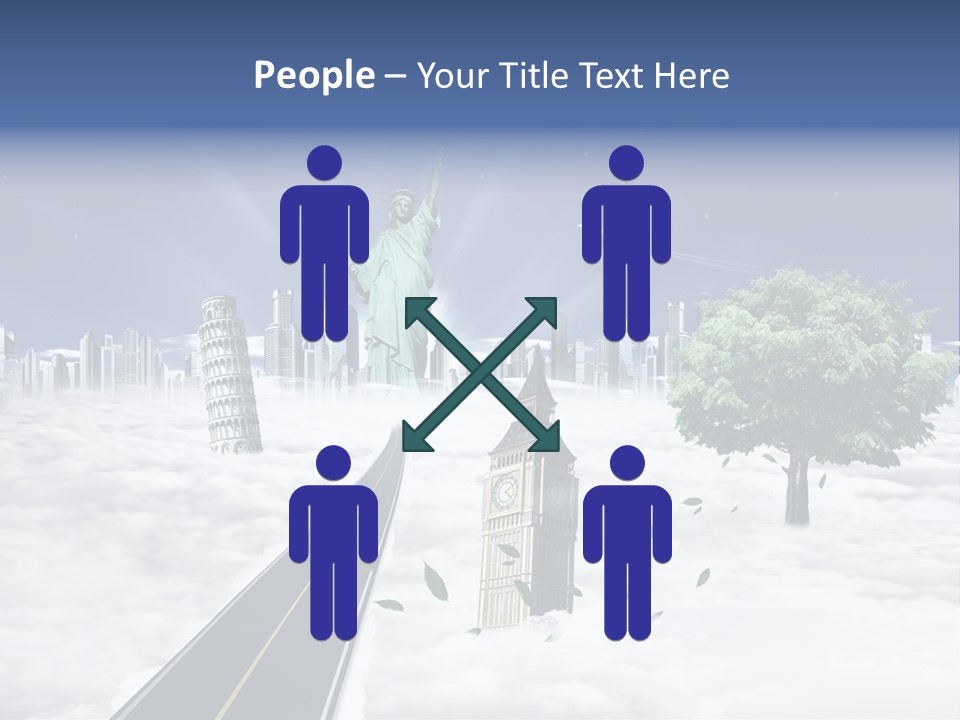 Old Famous Tourism PowerPoint Template