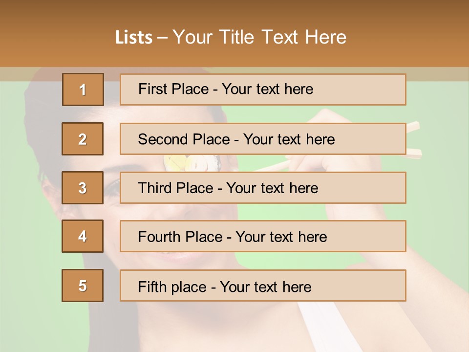 Meal Young Food PowerPoint Template