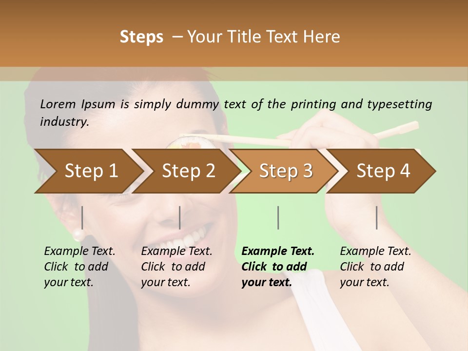 Meal Young Food PowerPoint Template