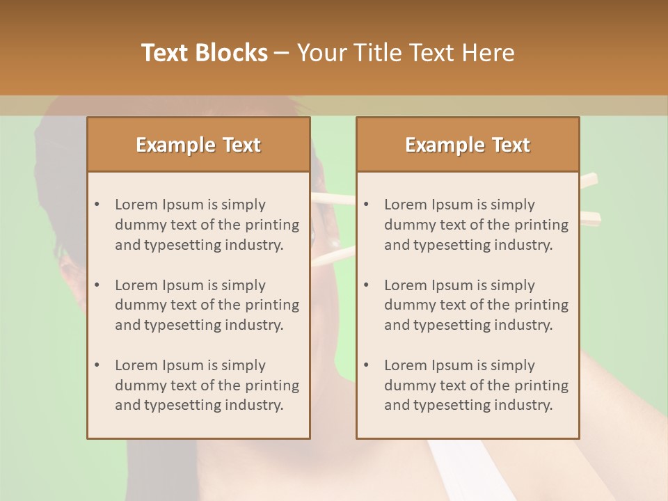 Meal Young Food PowerPoint Template