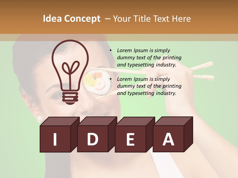 Meal Young Food PowerPoint Template