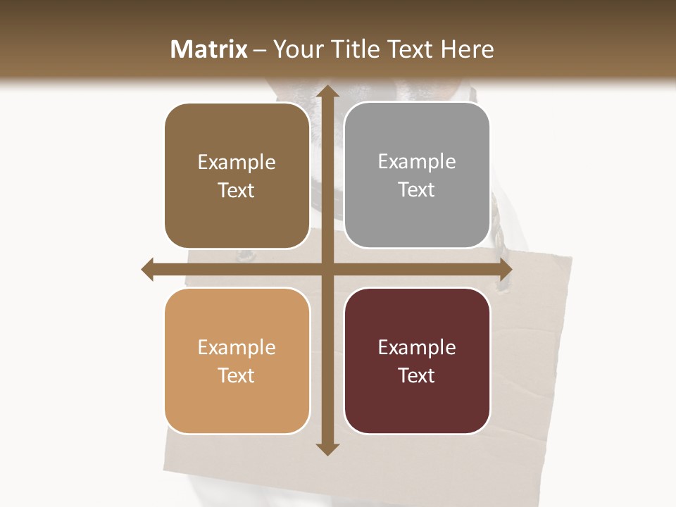 Paper Animal Beautiful PowerPoint Template