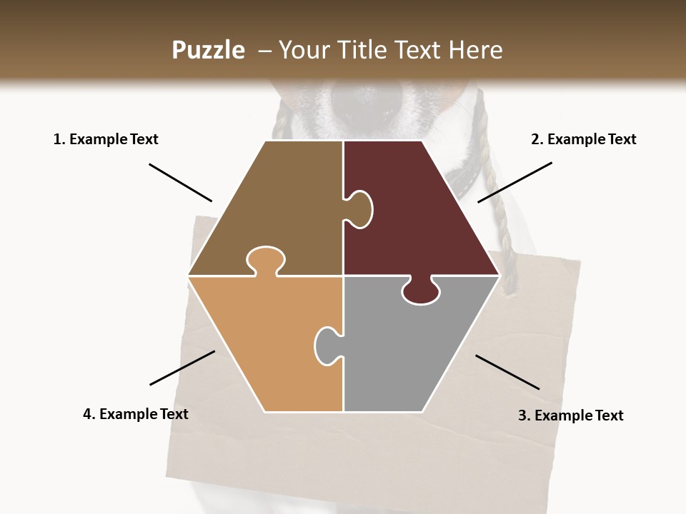 Paper Animal Beautiful PowerPoint Template