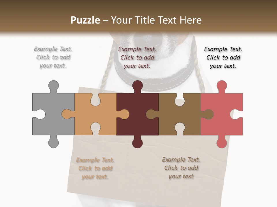 Paper Animal Beautiful PowerPoint Template