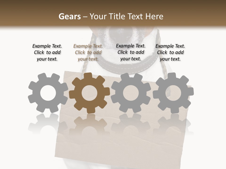 Paper Animal Beautiful PowerPoint Template