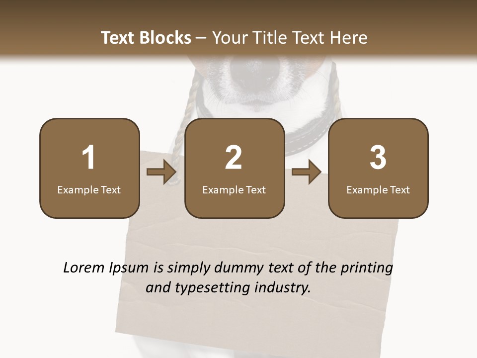 Paper Animal Beautiful PowerPoint Template