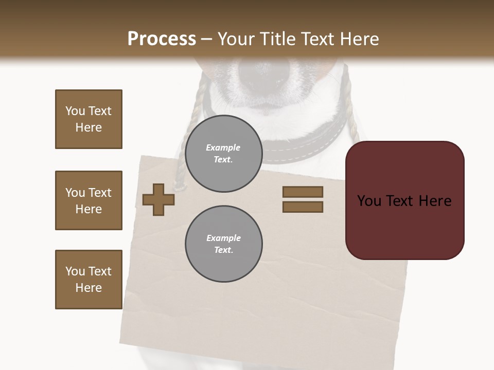 Paper Animal Beautiful PowerPoint Template