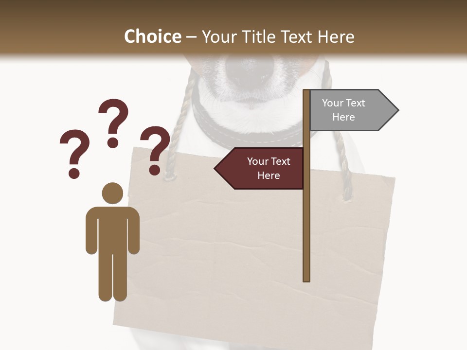 Paper Animal Beautiful PowerPoint Template