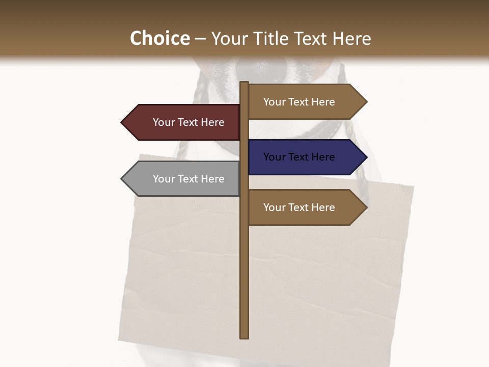 Paper Animal Beautiful PowerPoint Template