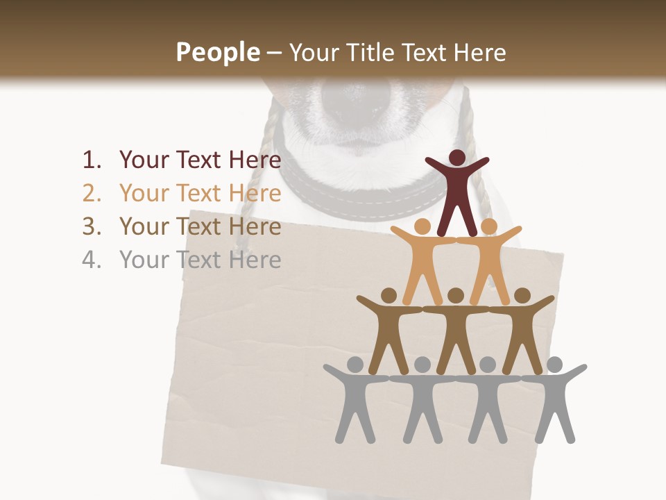 Paper Animal Beautiful PowerPoint Template