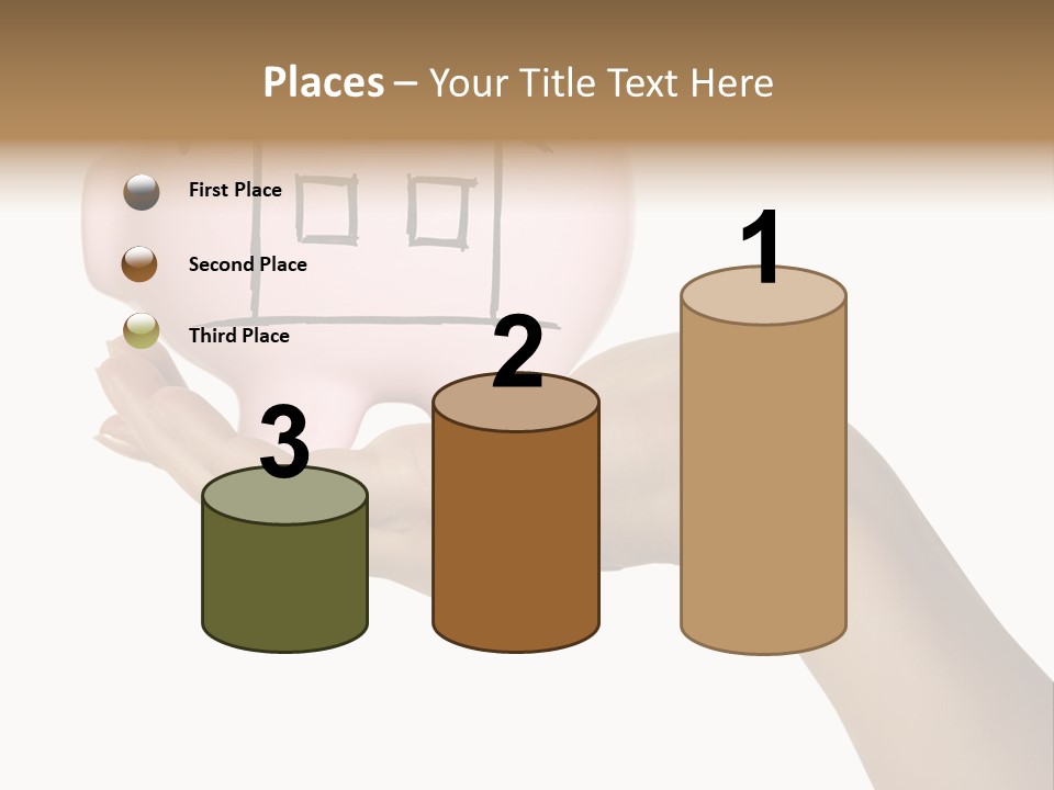 Bank Mortgage Human PowerPoint Template