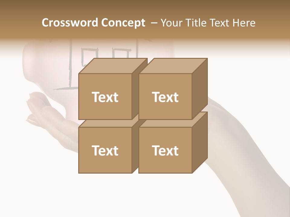 Bank Mortgage Human PowerPoint Template