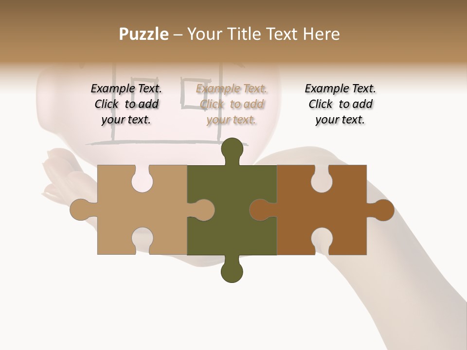 Bank Mortgage Human PowerPoint Template