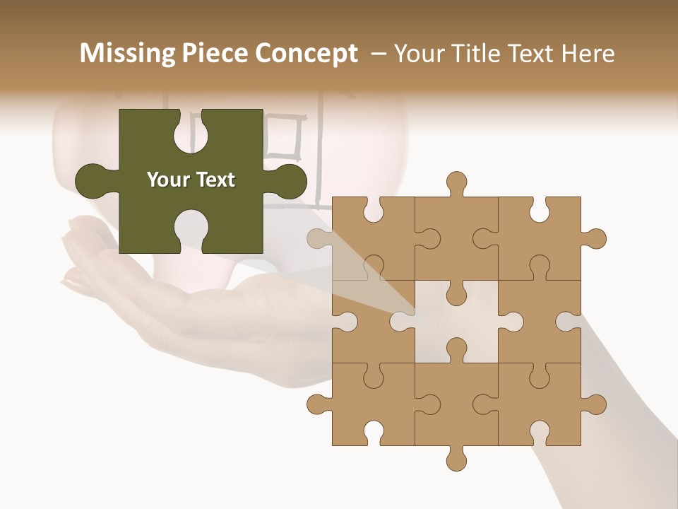 Bank Mortgage Human PowerPoint Template