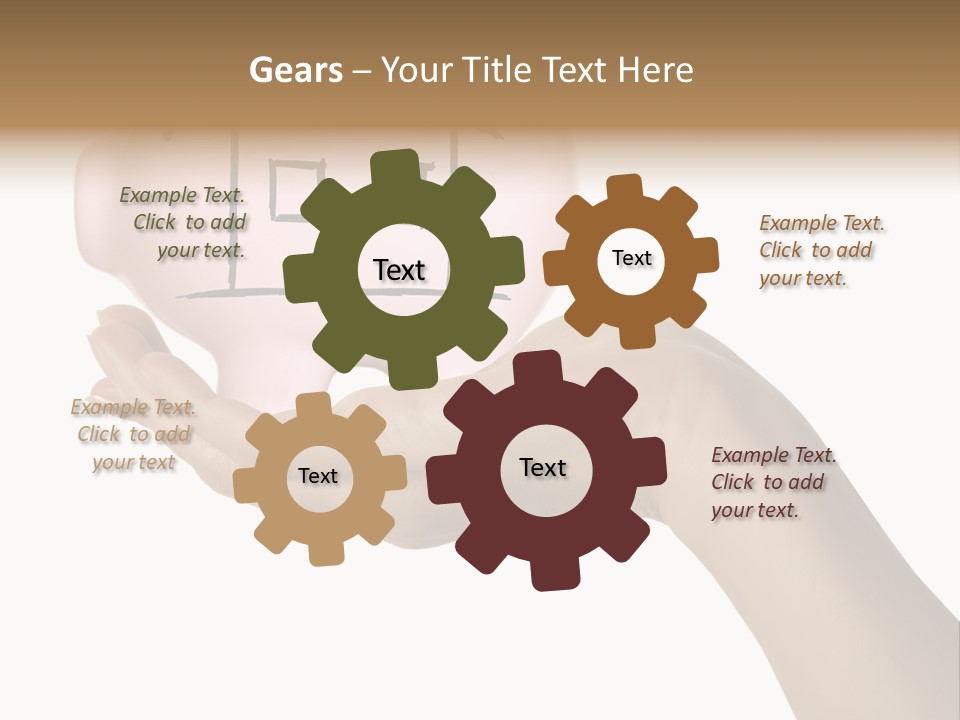 Bank Mortgage Human PowerPoint Template