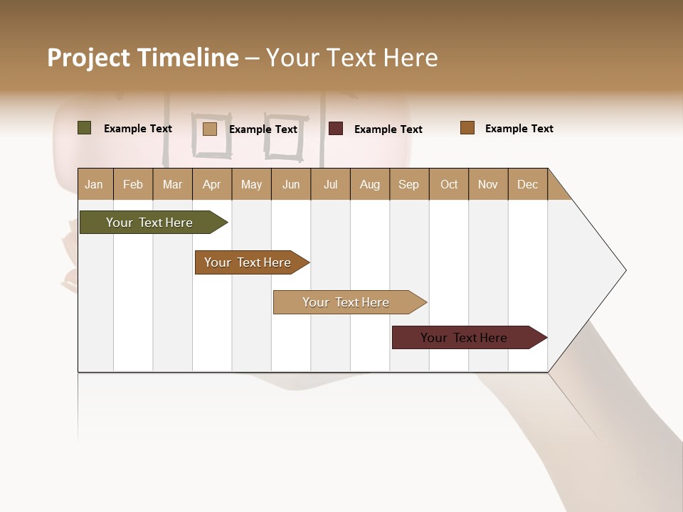 Bank Mortgage Human PowerPoint Template
