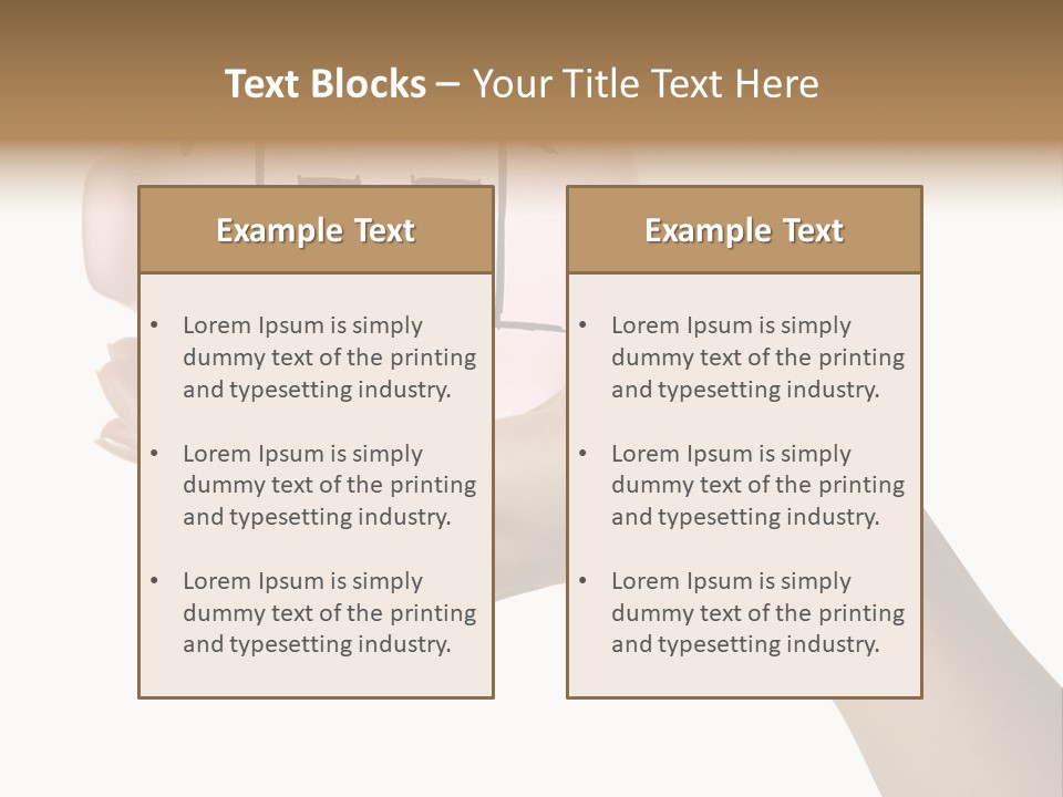Bank Mortgage Human PowerPoint Template
