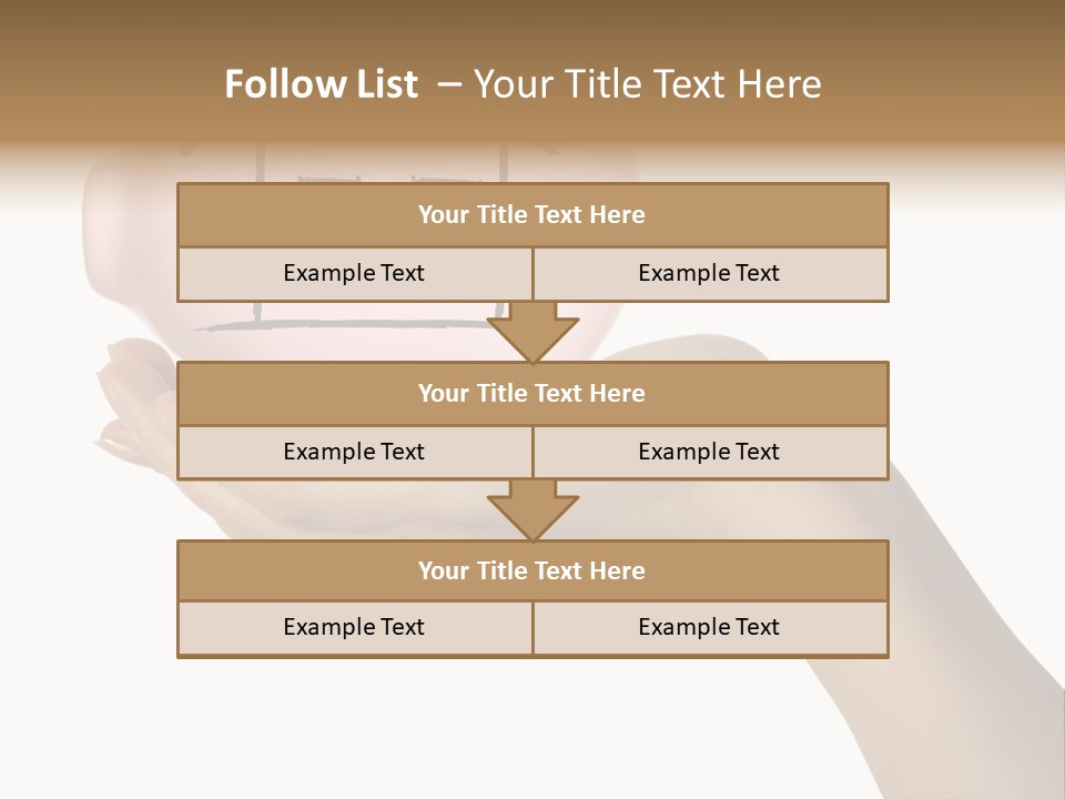 Bank Mortgage Human PowerPoint Template