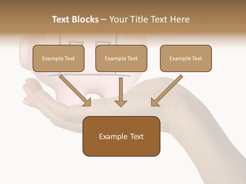 Bank Mortgage Human PowerPoint Template