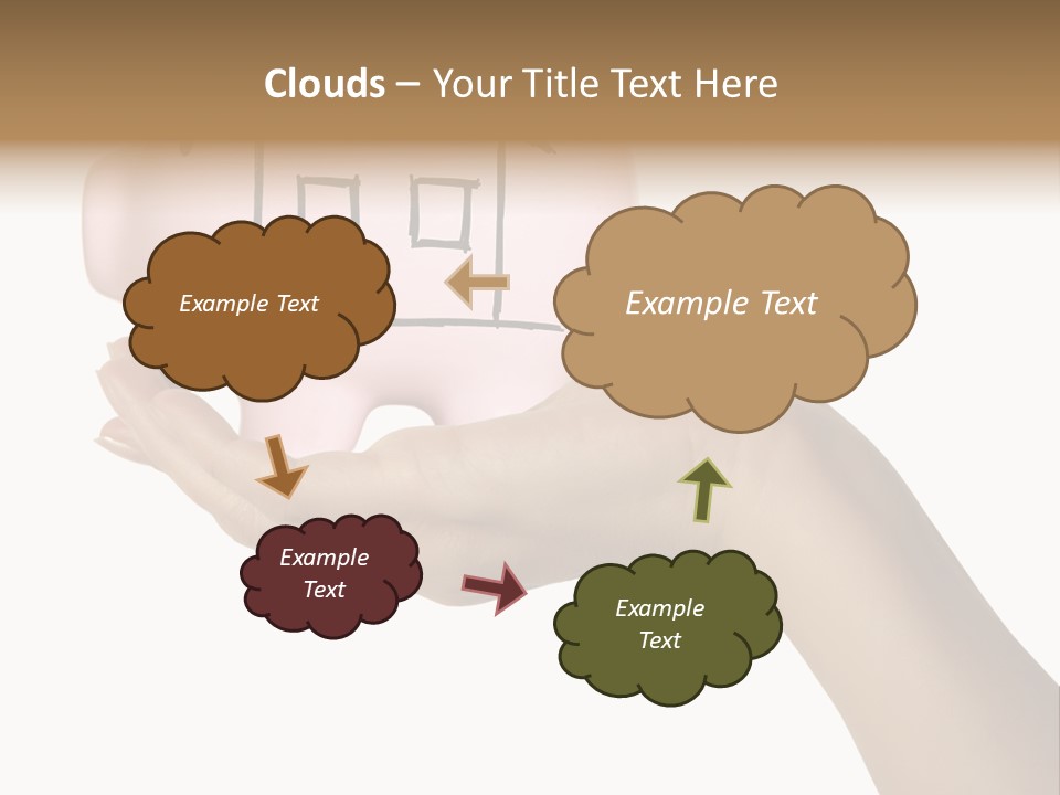 Bank Mortgage Human PowerPoint Template