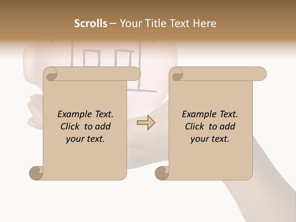 Bank Mortgage Human PowerPoint Template