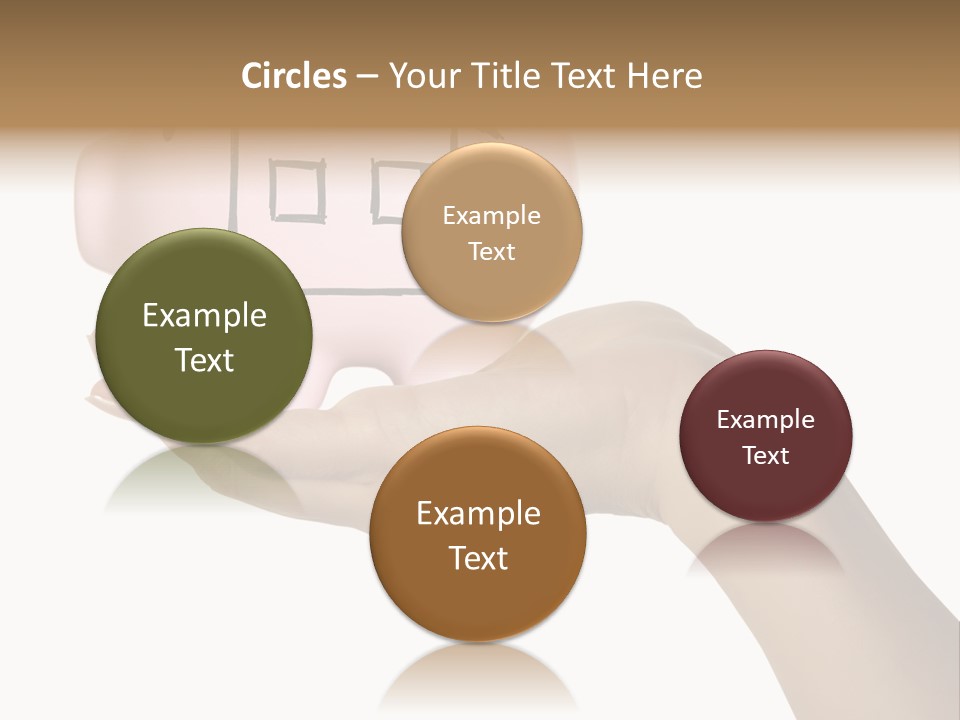 Bank Mortgage Human PowerPoint Template