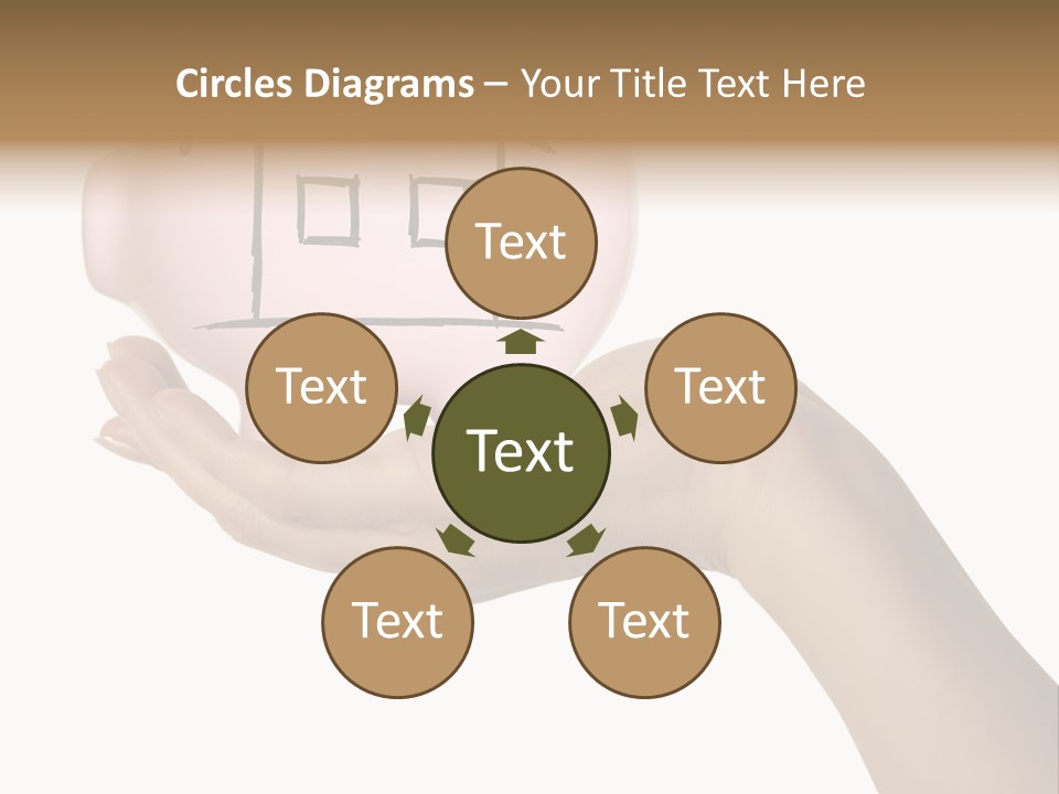 Bank Mortgage Human PowerPoint Template