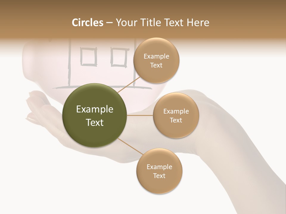 Bank Mortgage Human PowerPoint Template