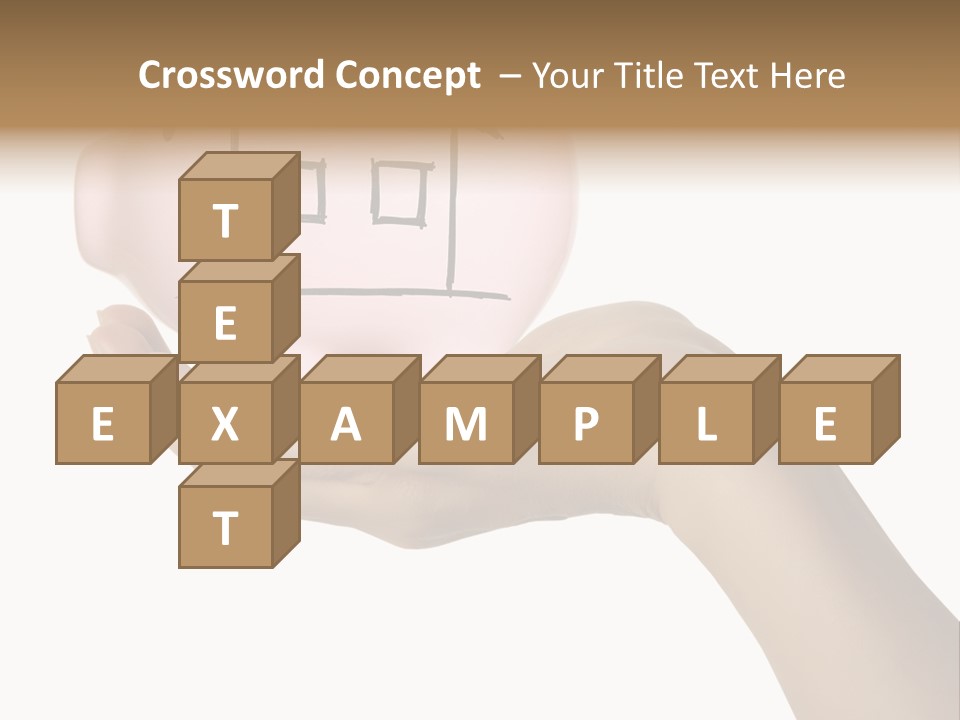 Bank Mortgage Human PowerPoint Template