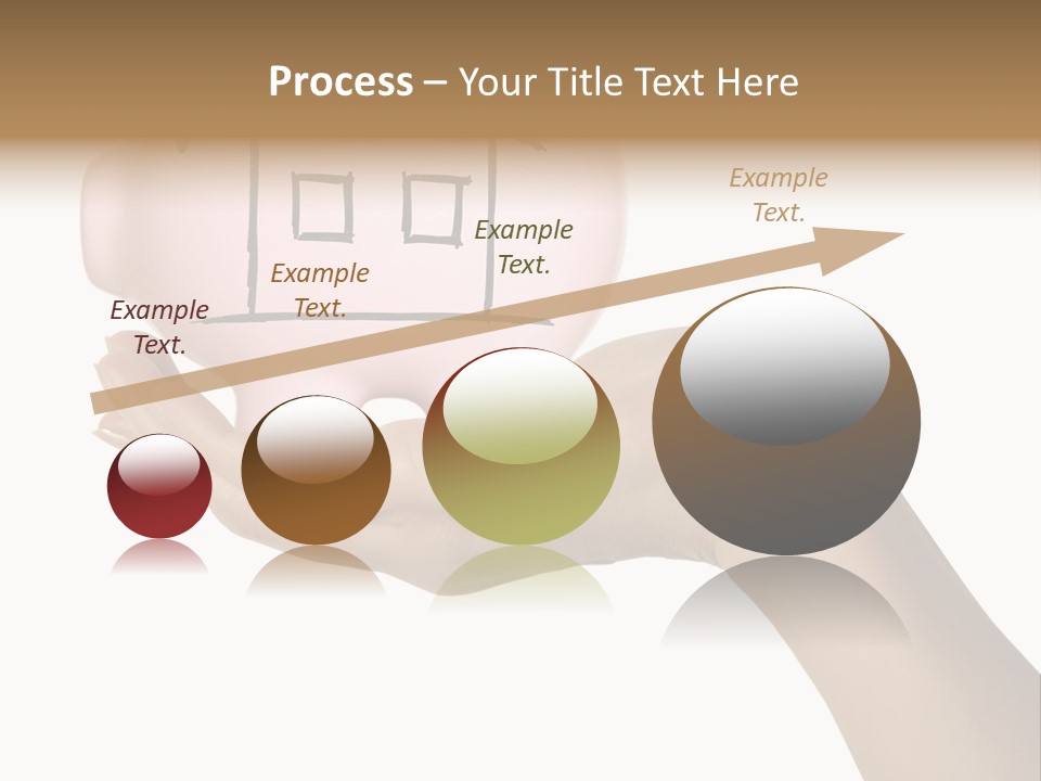 Bank Mortgage Human PowerPoint Template