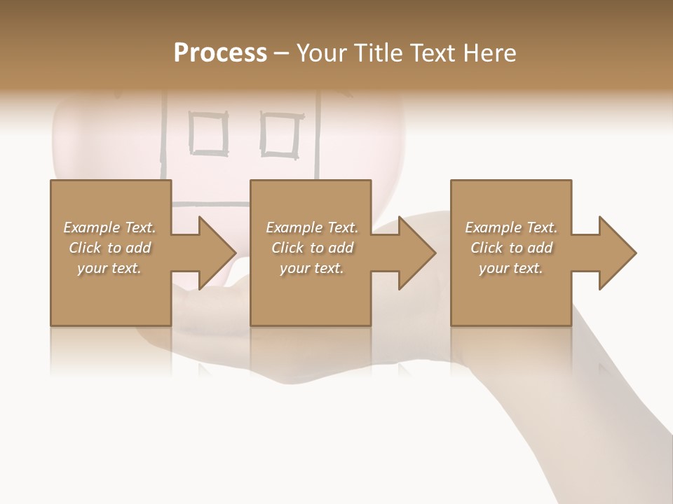 Bank Mortgage Human PowerPoint Template