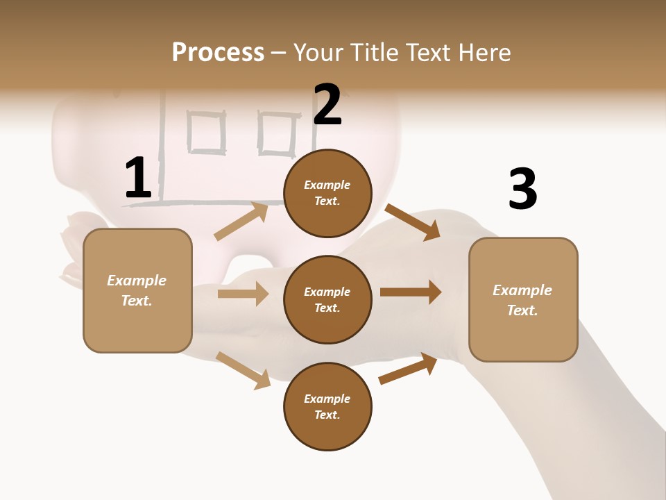 Bank Mortgage Human PowerPoint Template