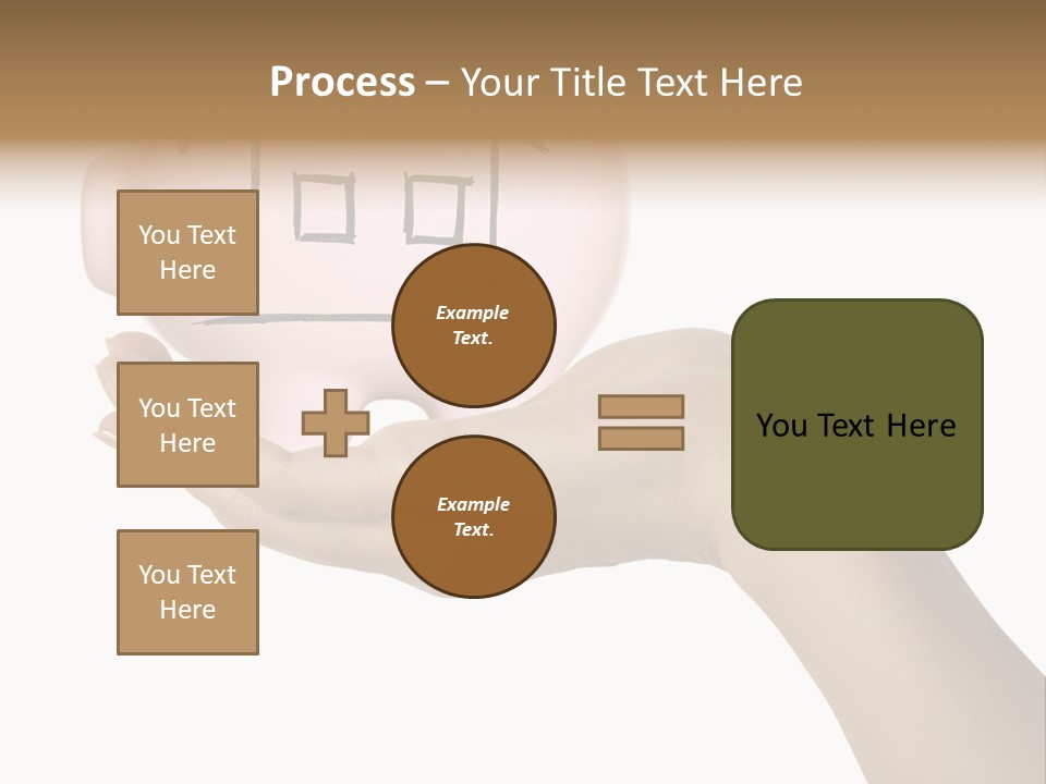 Bank Mortgage Human PowerPoint Template