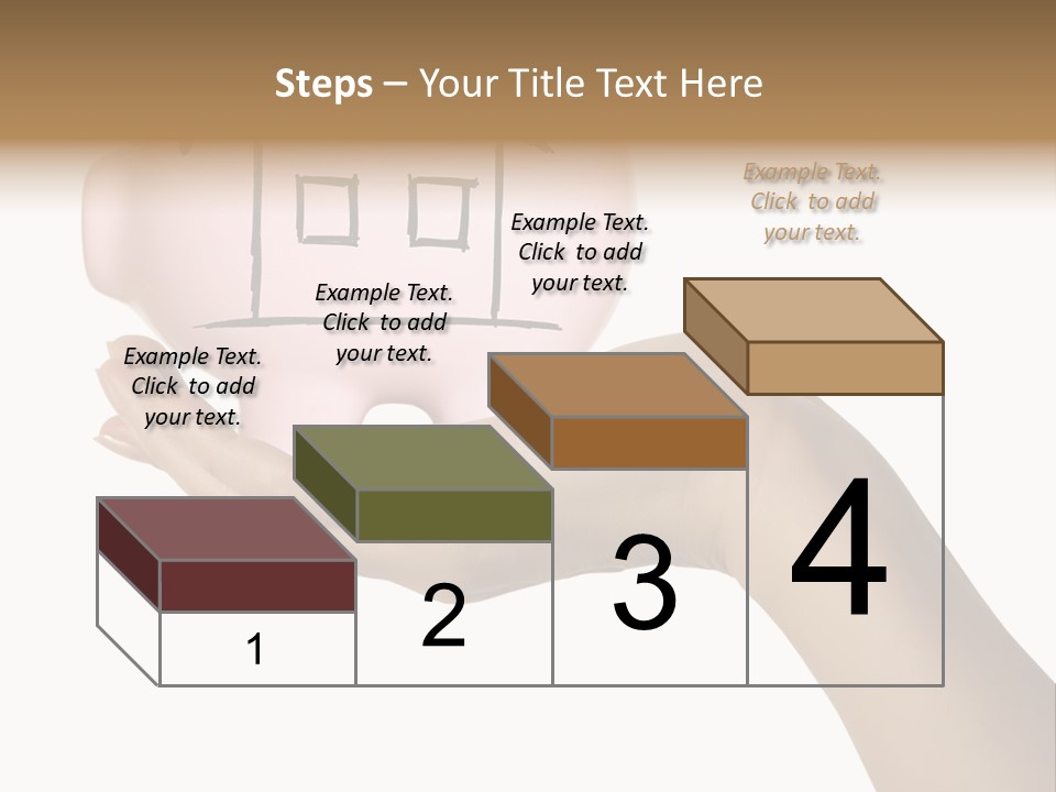 Bank Mortgage Human PowerPoint Template