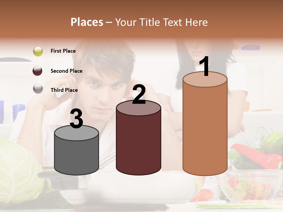 Male Expression Hand PowerPoint Template