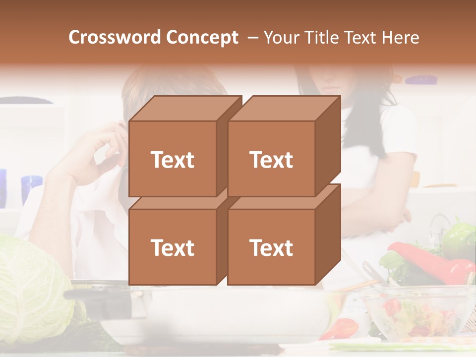 Male Expression Hand PowerPoint Template