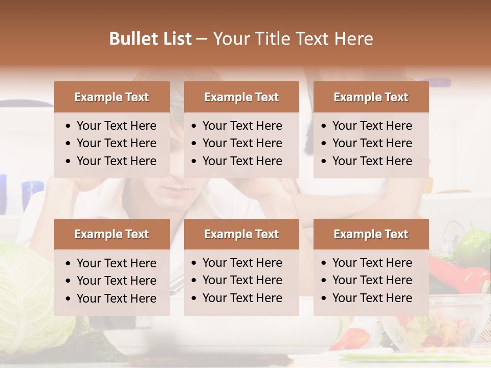 Male Expression Hand PowerPoint Template