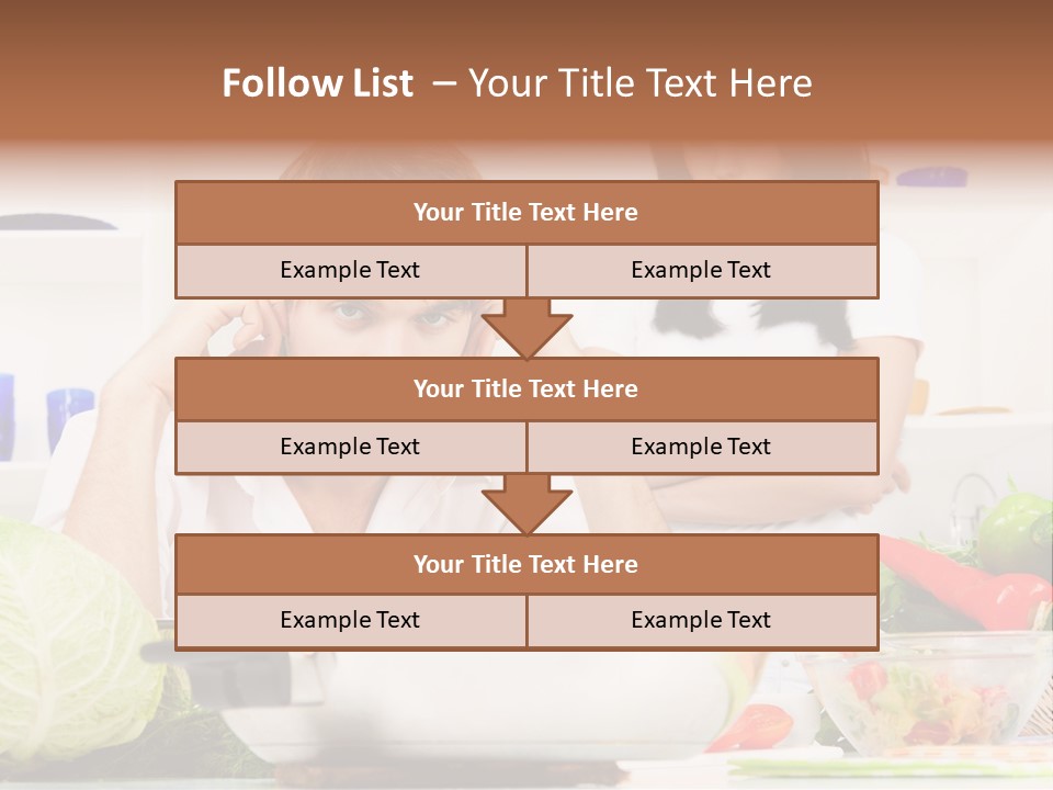 Male Expression Hand PowerPoint Template