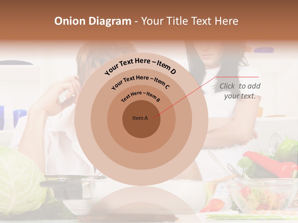 Male Expression Hand PowerPoint Template