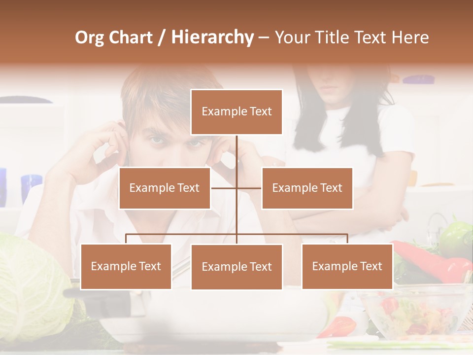 Male Expression Hand PowerPoint Template