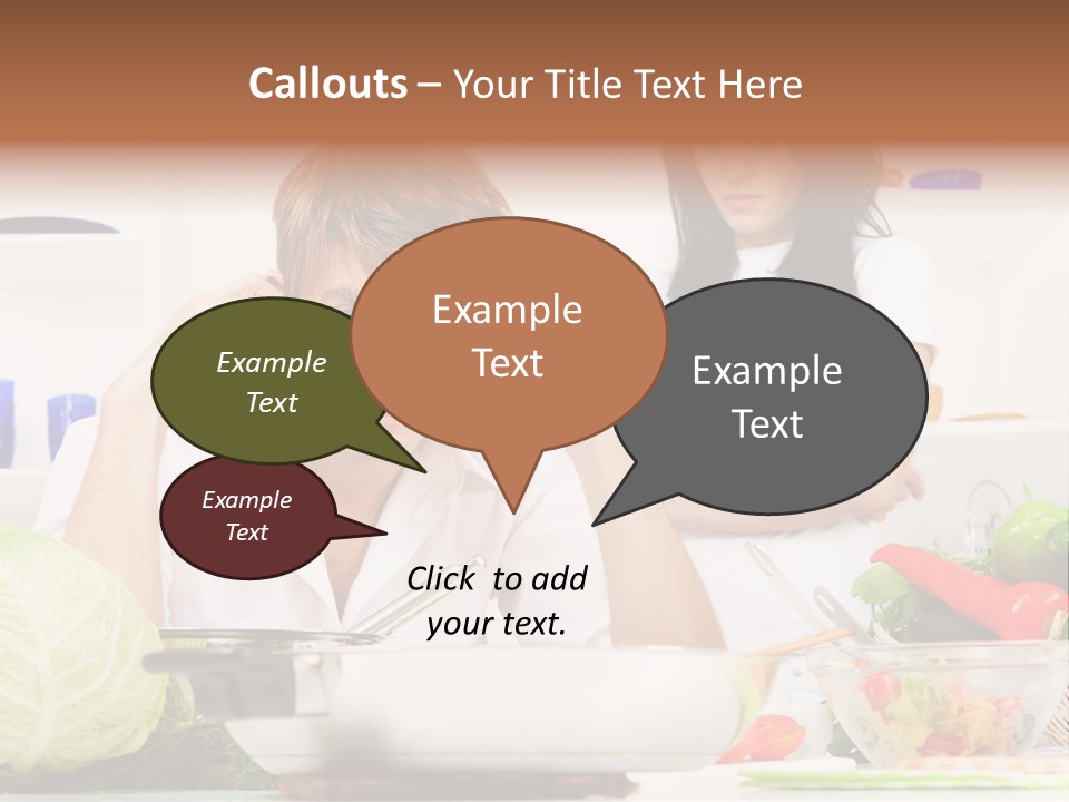 Male Expression Hand PowerPoint Template