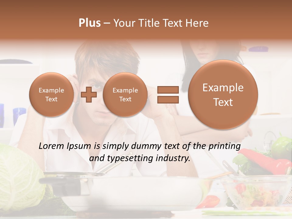 Male Expression Hand PowerPoint Template