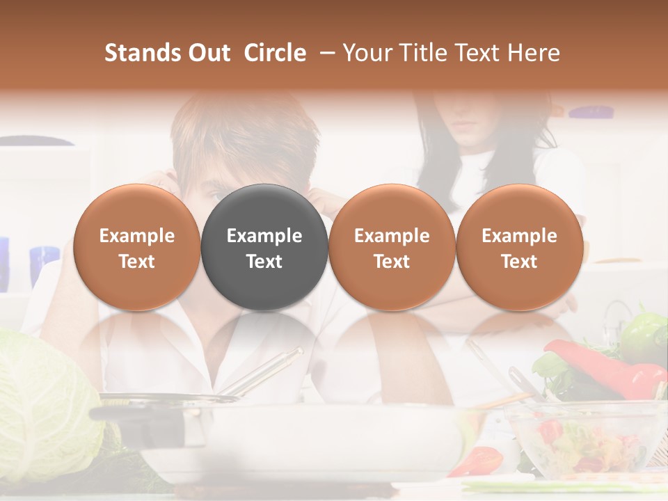 Male Expression Hand PowerPoint Template