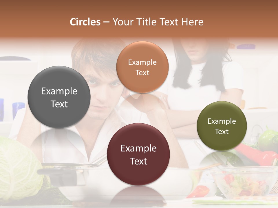 Male Expression Hand PowerPoint Template