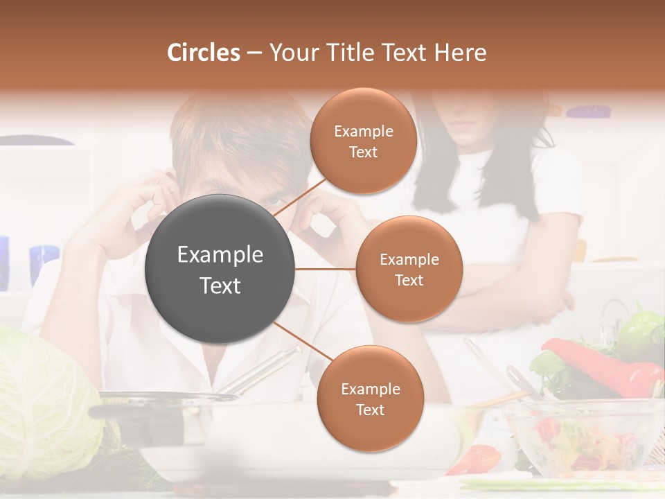 Male Expression Hand PowerPoint Template