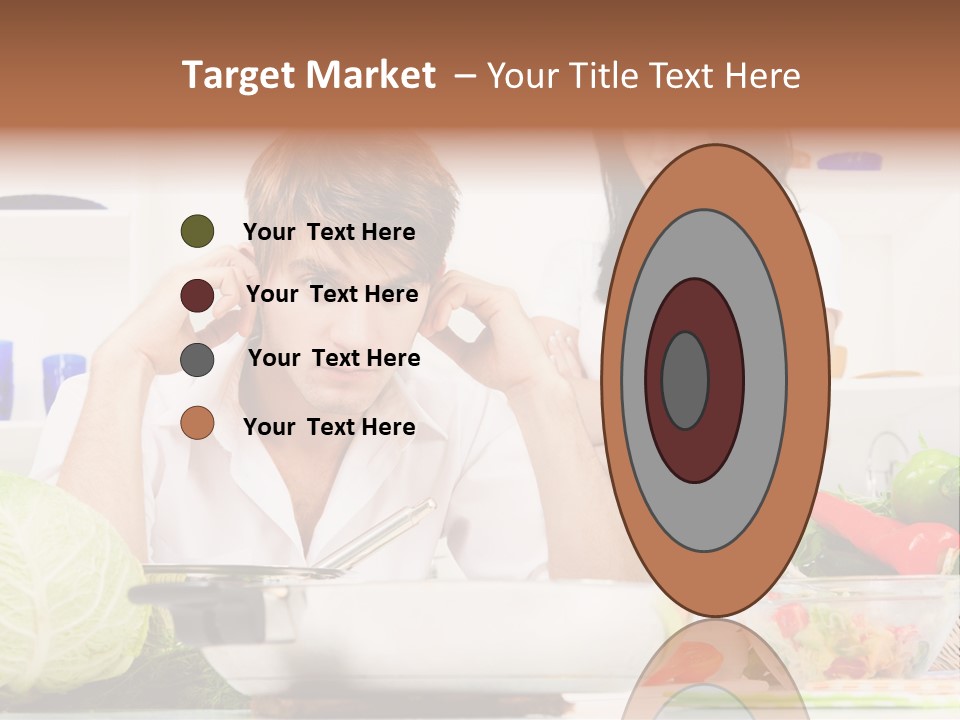 Male Expression Hand PowerPoint Template