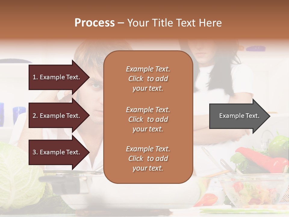 Male Expression Hand PowerPoint Template